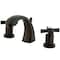Kingston Brass KS4985ZX 8" Widespread Bathroom Faucet, Oil Rubbed Bronze KS4985ZX - alternate 1
